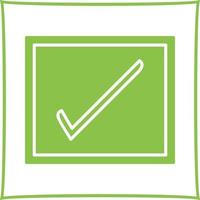 Checkbox Vector Icon