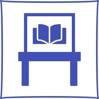 Ancient Book Exhibit Vector Icon