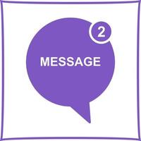 Message Bubbles Vector Icon