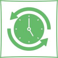 Run Time Vector Icon