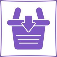 Add To Basket Vector Icon