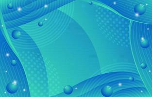 Gradient Blue Green Combo Abstract Background vector