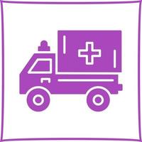 Ambulance Vector Icon