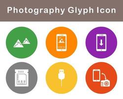 Photography Vector Icon Set