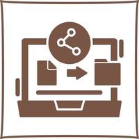 File Share Vector Icon