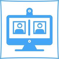 Videocall Vector Icon