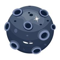 Trendy Asteroid Concepts vector