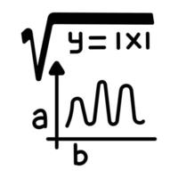 Trendy Algebra Concepts vector