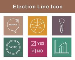 Election Vector Icon Set