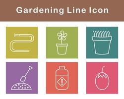 Gardening Vector Icon Set