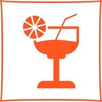 icono de vector de coctel