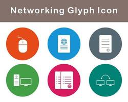 Networking Vector Icon Set