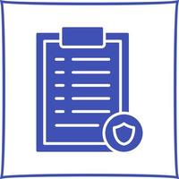 List Protection Vector Icon