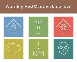 Warning And Caution Vector Icon Set