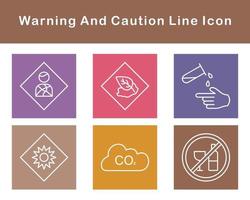 Warning And Caution Vector Icon Set