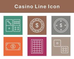 Casino Vector Icon Set
