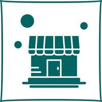 icono de vector de tienda