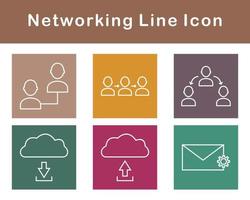 Networking Vector Icon Set