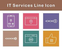 IT Services Vector Icon Set