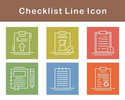 Checklist Vector Icon Set