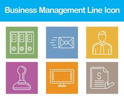 Business Management Vector Icon Set