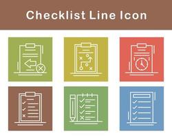 Checklist Vector Icon Set