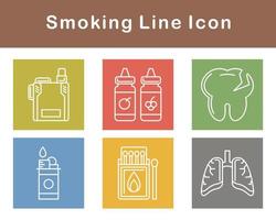 Smoking Vector Icon Set