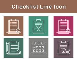 Checklist Vector Icon Set