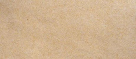 crumpled brown paper background and texture with copy  space. photo