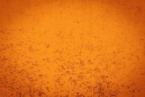 grunge naranja pared hormigonado pared para interiores textura antecedentes. foto