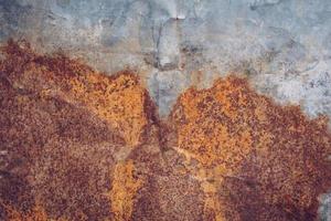 Old grunge zinc and rusty background texture photo