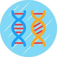 Genetic Comparation Vector Icon Design