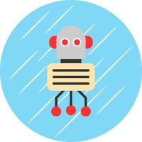Nano Robot Vector Icon Design