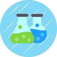 Chemistry Experiment Vector Icon Design