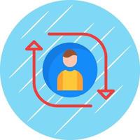 Customer Retention Vector Icon Design