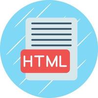 diseño de icono de vector html