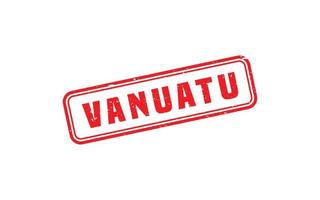VANUATU stamp rubber with grunge style on white background vector