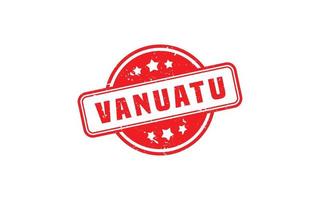 VANUATU stamp rubber with grunge style on white background vector