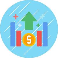 diseño de icono de vector de financiación