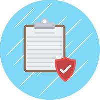 Insurance Coverage Vector Icon Design