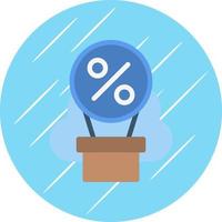 Balloon Loan Vector Icon Design