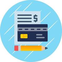 Business Credit Report Vector Icon Design