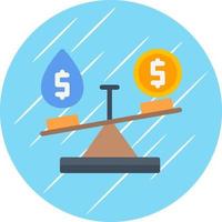 Liquidity Vector Icon Design