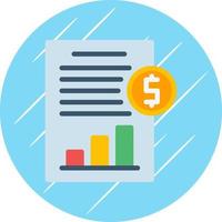 Cash Flow Statement Vector Icon Design