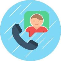 Cold Calling Vector Icon Design