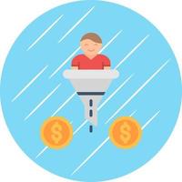 Lead Qualification Vector Icon Design