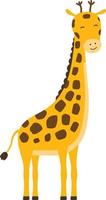 giraffe animal illustration vector