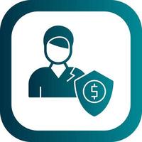 Accident Compensation Vector Icon Design