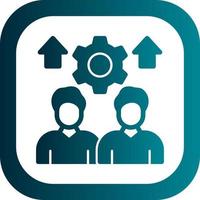 Human Resources Vector Icon Design