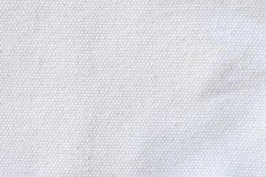 Close up white fabric texture and background with copy space photo